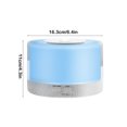 thumbnail image 3 of Remote Control Essential Oil Diffuser with 500ml Tank, 7 Color Lights & Timer for Home Aromatherapy and Humidifying, 3 of 8