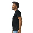 thumbnail image 4 of Gildan 12-Pack of Men's Heavy Cotton Short Sleeve T-Shirt, Black Color, Bulk Crew Neck Tee, Size-3XL, 4 of 5