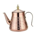 thumbnail image 3 of Lipstore Stainless Steel Tea Kettle Blooming Loose Leaf Tea Maker for Small Gathering 1.3L, 3 of 8