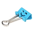 thumbnail image 3 of 40pcs Binder Clips Smile Face File Paper Clip for Home School Office (Mixed Color), 3 of 6