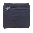 thumbnail image 4 of Wrist Wallet Wristband Zipper Sweatband Cycling Running Men Women Pouch Bag Blue, 4 of 8