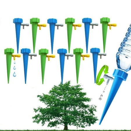 Automated Plant Watering 12PCS Home Automatic Plant Watering Tool Drip Irrigation System Gardening Accessories Decoration ()