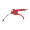 thumbnail image 3 of Alta Presión Aire Soplado Pistola Inoxidable Acero Polvo Soplador con 3.94" Largo Ángulo Boquilla para Coche Ordenador, Rojo, 3 of 4