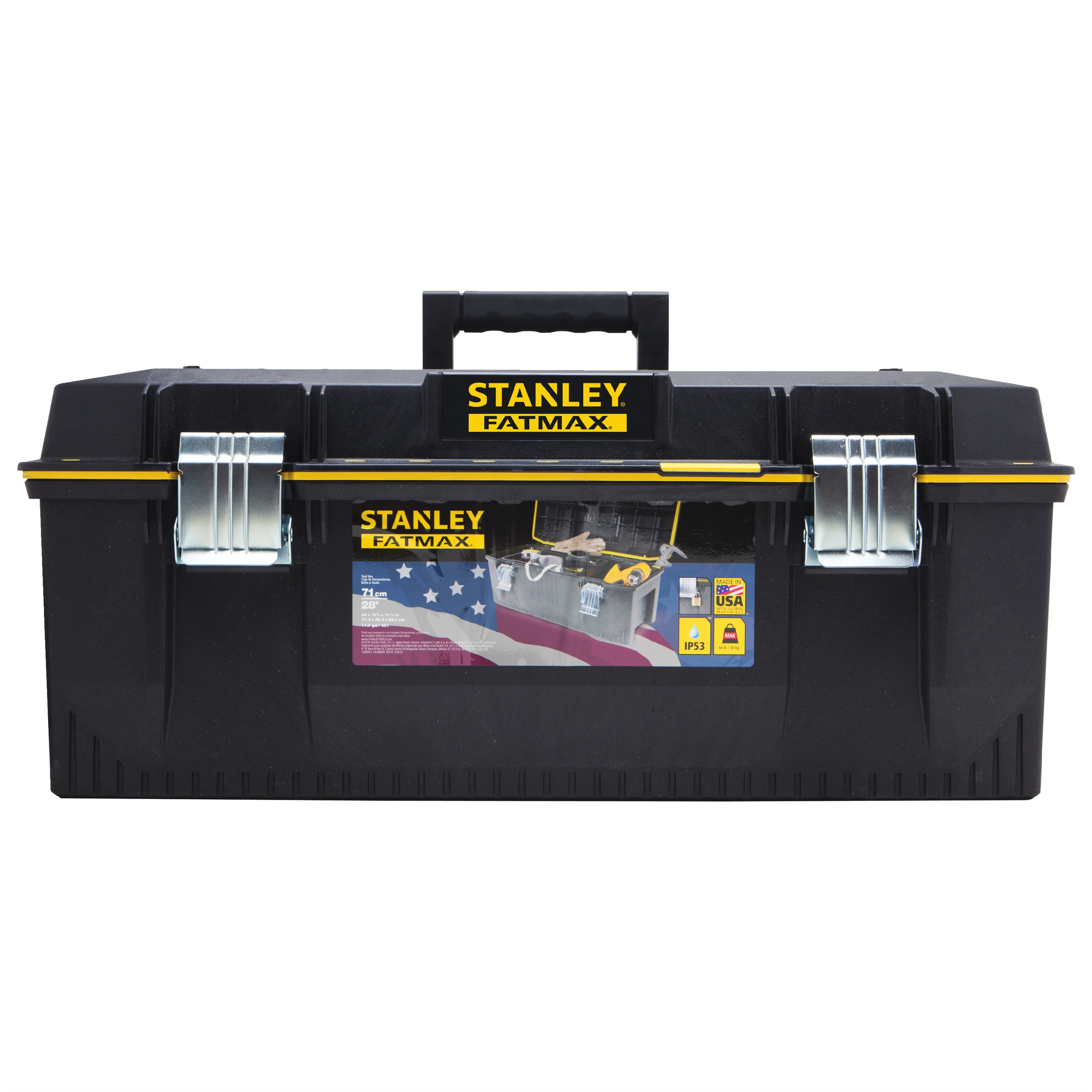 STANLEY FATMAX 028001L Structural Foam Tool Box, 28 In. - image 3 of 3