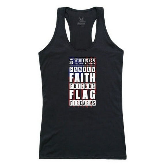 Graphic Tank, 5 Things YDMW 2, Black, L