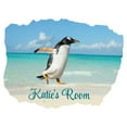 thumbnail image 2 of Personalized Watercolor Decal Bedroom Wall Decal for Children Actual Image Art Ocean Background Design Cute Custom Name Décor - Size: 30 In x 24 In, 2 of 5