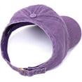 thumbnail image 3 of Namzi 2 Pack Backless Puff Ponytail Hat for Women Curl Cap Natural Curly Hair Hat Baseball Cap Women Drawstring Ponytail Hat (Purle＆Yellow), 3 of 5