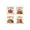 A003- Style C, variant on Pillow Covers Set of 4, 18X18 Inch Fall Pillow Covers, Thanksgiving Pillow Covers with Pumpkin Maple Leaf Squirrel Scarecrow Prints, Fall Decor for Home Farmhouse Living Room