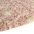 thumbnail image 4 of Unique Loom Moroccan Trellis Shag Collection Area Rug - Meknes (7' 10" x 10' Oval Light Pink/Ivory), 4 of 6