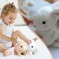 thumbnail image 3 of Conejito realista de Toy Bunny Bunby que se mueve para niños, color marrón, 3 of 6