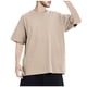 thumbnail image 1 of Camisa Elvqul para Hombre Algodón Economicas Cao Deportivas Manga Corta Liso Cuello Redondo, 1 of 2