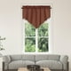 thumbnail image 4 of Cortinas, cortas, color sólido, cocina, pequeñas, a través de la barra, café, 4 of 6