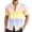 Pink, variant on Easter Button Up Shirt for Men Button Down Tops Short Sleeve Funny Color Print Lapel Spring Tees
