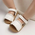 thumbnail image 7 of Baby Girl Sandals Summer Crib Shoes Bowknot Soft Sole Infant Girls Princess Dress Flats First Walker Shoes, 7 of 7
