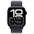 thumbnail image 2 of Restored Apple Watch Series 10 (GPS + Cellular) 42mm Jet Black Aluminum Case with Ink Sport Loop - Refurbished Good, 2 of 7
