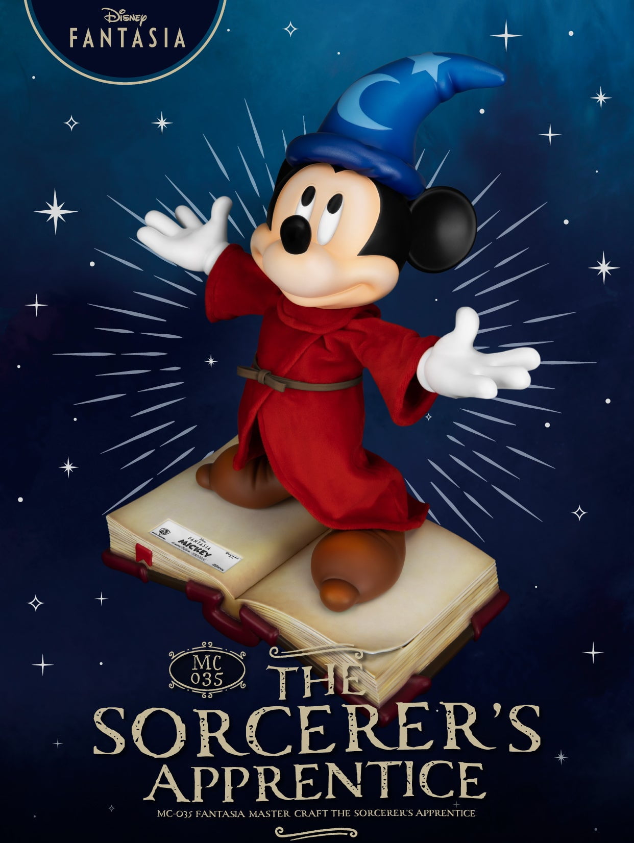 Figurine Disney Traditions : Mickey Apprenti Sorcier Masterpiece