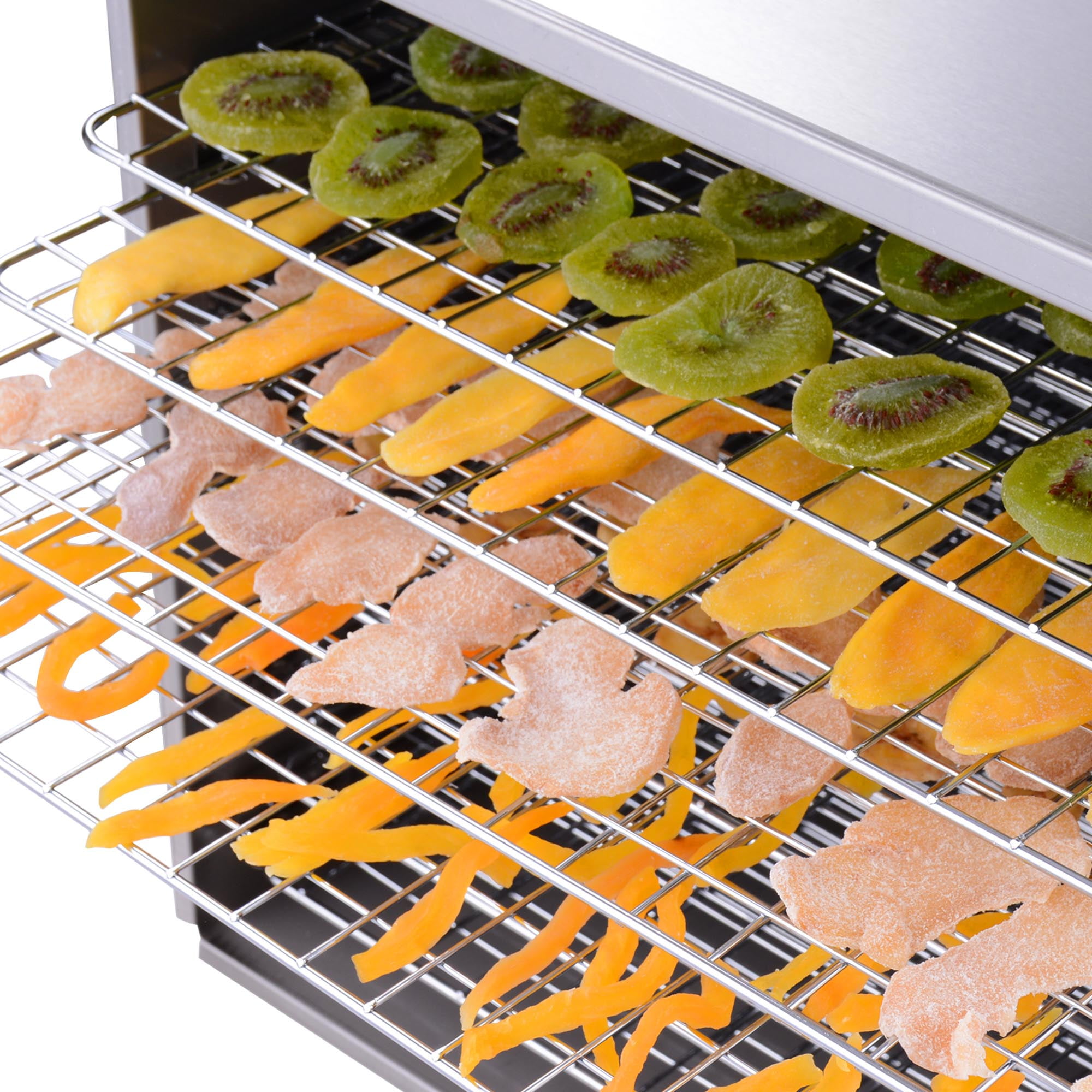 55L Commercial 10 Tray Stainless Steel Food Dehydrator Fruit Meat Jerky  Dryer, 1 - Fred Meyer