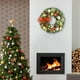 thumbnail image 4 of Christmas Wreath Christmas Decoration Wreath Door Hanging Scene Layout, 4 of 6