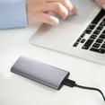thumbnail image 2 of Miangastore Portable External Hard Disk Dual Protocol Type-C 3.1 Small Mobile Solid State Drive with Date Cable, 2 of 8