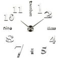 thumbnail image 1 of Youkk 3D Mirror Wall Sticker Clock Acrylic Decorative Mirror Watch Home Room DIY Decoration Tool, 1 of 1