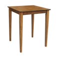 thumbnail image 1 of International Concepts K59-3030-36S 36 in. High Solid Wood Top Table With Shaker Legs, 1 of 1