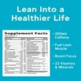 thumbnail image 5 of GNC Lean Shake Burn Meal Replacement Powder with Caffeine, Chocolate Fudge, 30g Protein, High Fiber, Keto Friendly, Weight Management, Metabolism Boost, Proven Thermogenic, 16 Servings, 5 of 7
