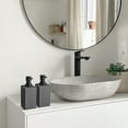 thumbnail image 5 of GM GMISUN Black Soap Dispenser 2 Pack, Resin Hand Soap Dispenser Bathroom and Kitchen 12oz, 5 of 6