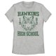 thumbnail image 1 of Stranger Things - Camiseta Hawkins High School para Mujer (Gris Jaspeado), 1 of 2