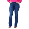 thumbnail image 1 of Pantalón de mezclilla stretch John Silver Betty Girls Semi acampanado color azul oscuro, 1 of 4