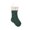 Green, variant on Christmas Knitting Stockings for Candy Gift Bags, Car Hanging Decorative String for Crafts, Centerpiece Garland 20 Ft for Stairs and Cat Lover Decor