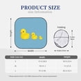 thumbnail image 3 of Fotbe Cute Ducky Juego de 2 Piezas de Parasoles para Parabrisas | Bloqueador Solar para Auto | Accesorios Plegables para Protección Solar Interior-Medium, 3 of 6
