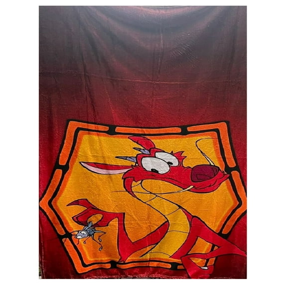 Exclusiva! Cobija Frazada Ultra Suave Mushu Mulan