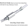 thumbnail image 4 of 2/1 Sets Brake Bleeder Hose,One Way Check Tube Bleeding Tool Kit for Motorcycle Clutch, Brake Bleeder Kit,Car Clutch Replacement Hose for Car,Motorcycle,Electric Vehicle, 4 of 5