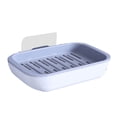 thumbnail image 1 of Mohdy Soap Storage Box,Beige and Gray,Layer-Drawing Type Draining Soap Dispenser Wall Hanging Soap Box Bathroom,Include：1X Draining Soap Holder,Material:High Quality, 1 of 1