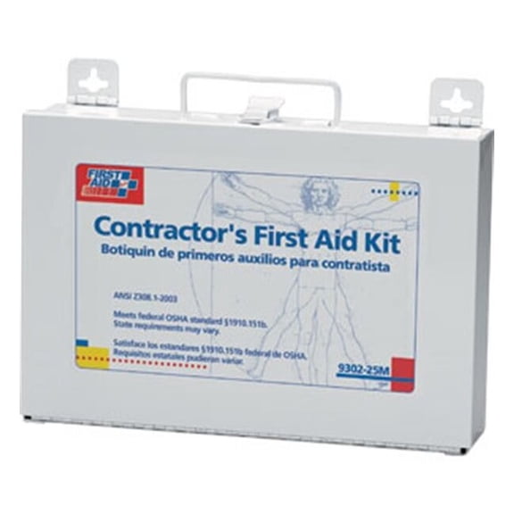 25-Person Contractor Weatherproof First Aid Kit