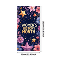 thumbnail image 3 of Women's History Month Celebration Colorful Event Decoration Banner Backdrop Perfect for Community Gathering Party Supplies Photography Props, 3 of 7