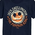 thumbnail image 3 of The Nightmare Before Christmas - Jack Skellington Pumpkin King - Men's Short Sleeve Graphic T-Shirt, 3 of 5