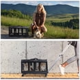 thumbnail image 4 of ELEGX Double-Compartment Pet Rolling Carrier with Wheels for 2 Pets,for Up to 35 LBS,Cat Rolling Carrier for 2 Cats,Super Ventilated Design,Ideal for Traveling/Hiking /Camping, 4 of 7