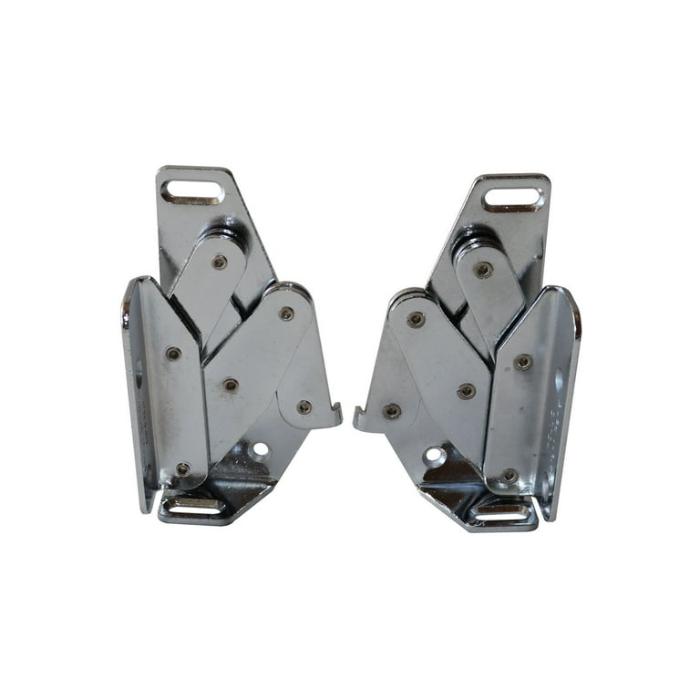 1.25 x 3.75 90 Degree Extend Tip Out Hidden Hinge in Chrome (1 Pair) 1.25 x 3.75 90 Degree Extend Tip Out Hidden Hinge in Chrome (1 Pair)