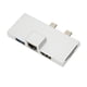 thumbnail image 1 of Hub USB C, Disipación De Calor Profesional Transferencia De Datos De 5 Gbps Hub De Expansión USB C Dual 7 Puertos Para Monitor Para Computadora Portátil, 1 of 7