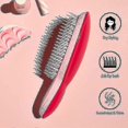 thumbnail image 3 of The Ultimate Hairbrush, Pink, 3 of 4
