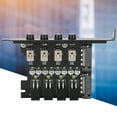 thumbnail image 1 of HDD Power Supply Switch Control Module For Desktop PC Computer, 8 Capacitors, 4 15pin Power Cables, Easy To Control 4 Hard Drives, 1 of 8
