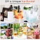 thumbnail image 4 of Molde para Cubos de Hielo, Enfriador de de Vino, Molde para Cubos de Hielo para Cócteles y Champán, Flores y Frutas, Cualquier Decoración para Manualidades., 4 of 5