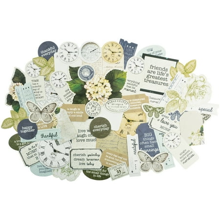 - Kaiser Craft Provincial Collection Collectables Dies Cut Cardstock Pieces
