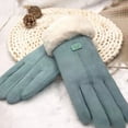 thumbnail image 3 of Winter Warm Touchscreen Gloves Women's Fleece Lining Texting Gloves Fuzzy Thermal Soft Winter Gloves for Skiing, 3 of 5