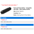 thumbnail image 2 of Rack and Pinion Bellow - Compatible with 2000 - 2005 Cadillac DeVille 2001 2002 2003 2004, 2 of 2
