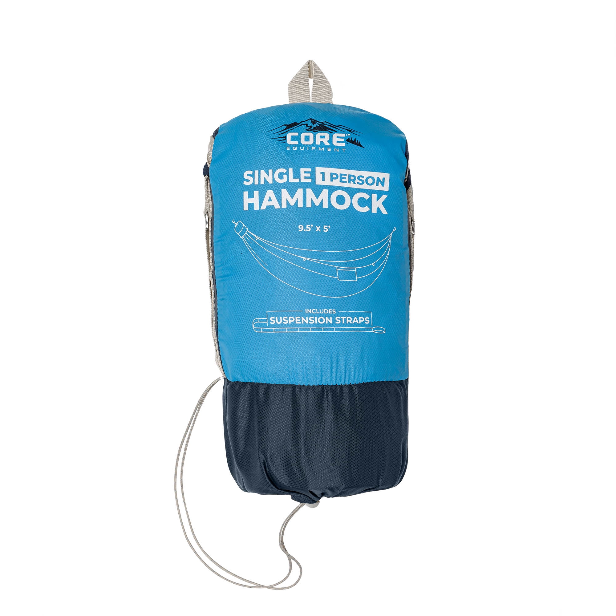 CORE Single Hammock - Deep Sky Blue