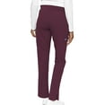 thumbnail image 2 of Med Couture Peaches Women's Scoop Pocket Pant Scrub Bottoms, 2 of 2