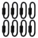 thumbnail image 3 of 8PCS Cadena Enlaces de Cadena Acero Inoxidable Mosquetón Pesado Clips Clips Camping Camping Mosquetones, 3 of 8