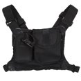 thumbnail image 2 of AMONIDA Chest Pocket Harness Bags, High Quality Nylon Chest Pack Universal Adjustable Harness Bags Backpack For Tow Way, 2 of 8